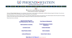Desktop Screenshot of phoenixaviation.ca